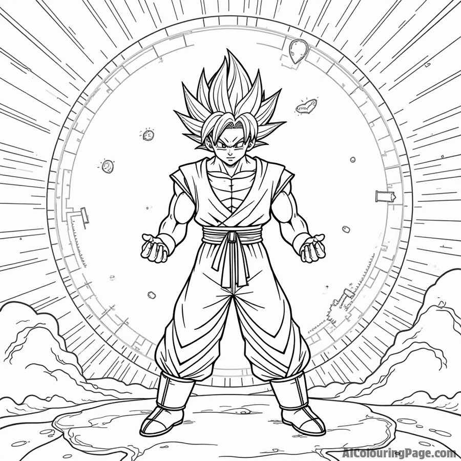 Goku in the Hyperbolic Time Chamber