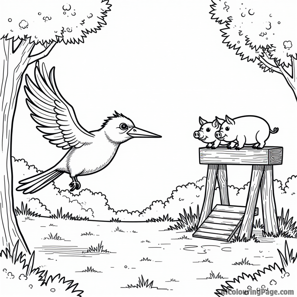 Free Angry-birds Coloring Pages