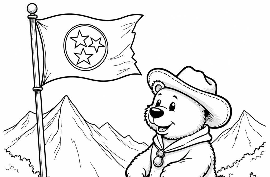 Free Tennessee Coloring Pages