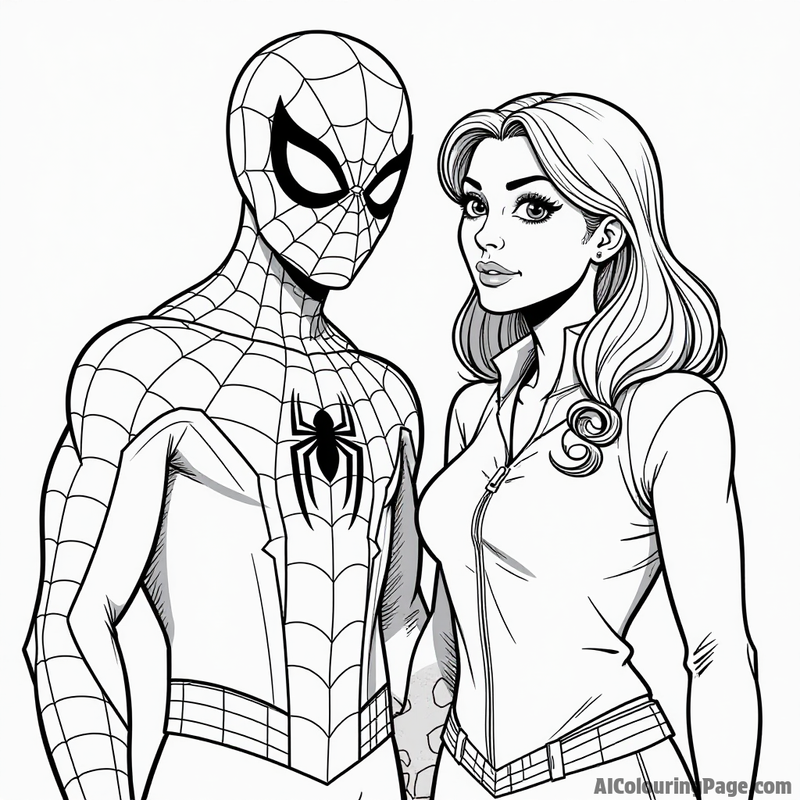 Spider-Man with Aunt May