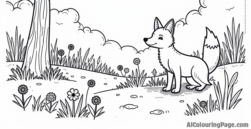 Free Forest Coloring Pages