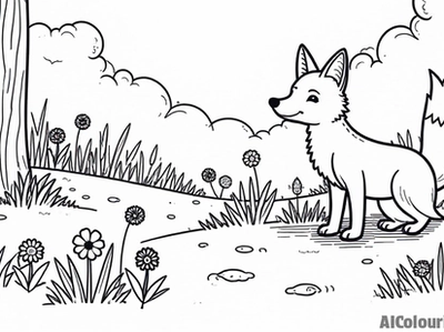 Free Forest Coloring Pages