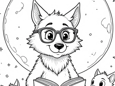 Free Werewolf Coloring Pages