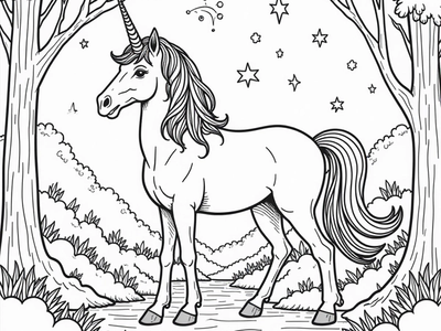 Free Mythical Creatures Coloring Pages