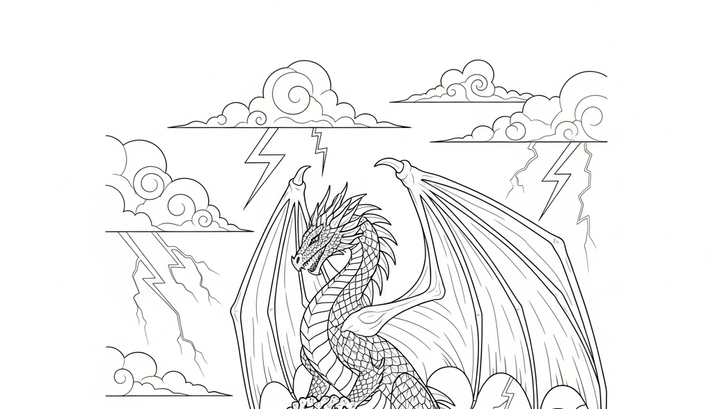 69 Free Dragon Coloring Pages for Print or Download