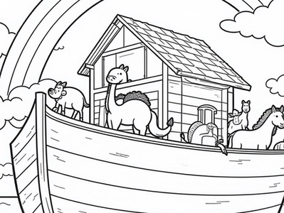 Free Bible Coloring Pages