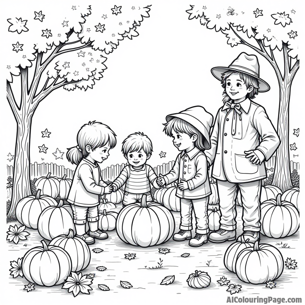 Free Fall Coloring Pages