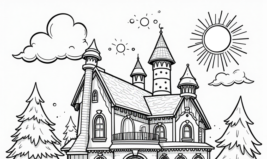 Free Chocolate Coloring Pages