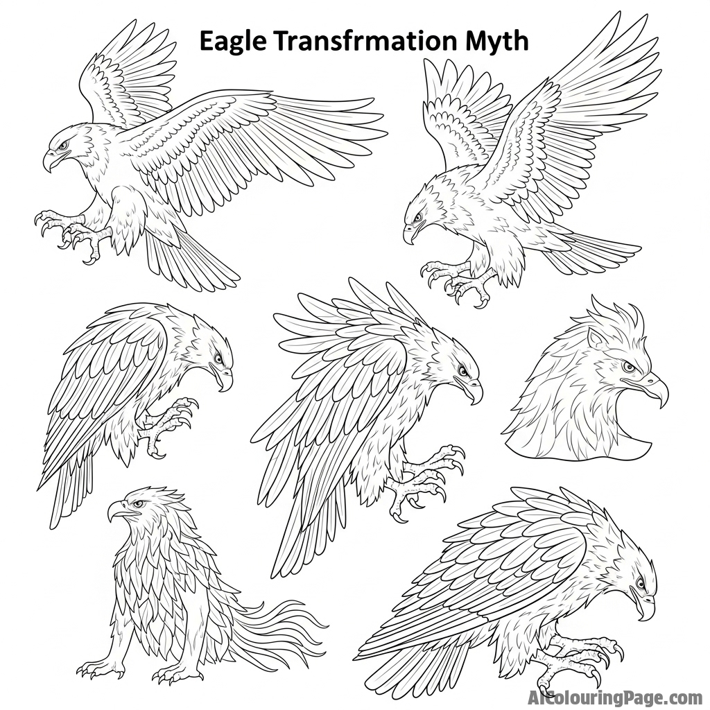 Eagle transformation myth.