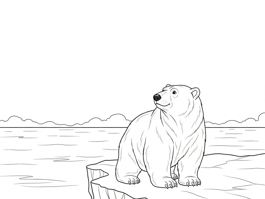 60 Free Polar bear Coloring Pages (Print & Download)