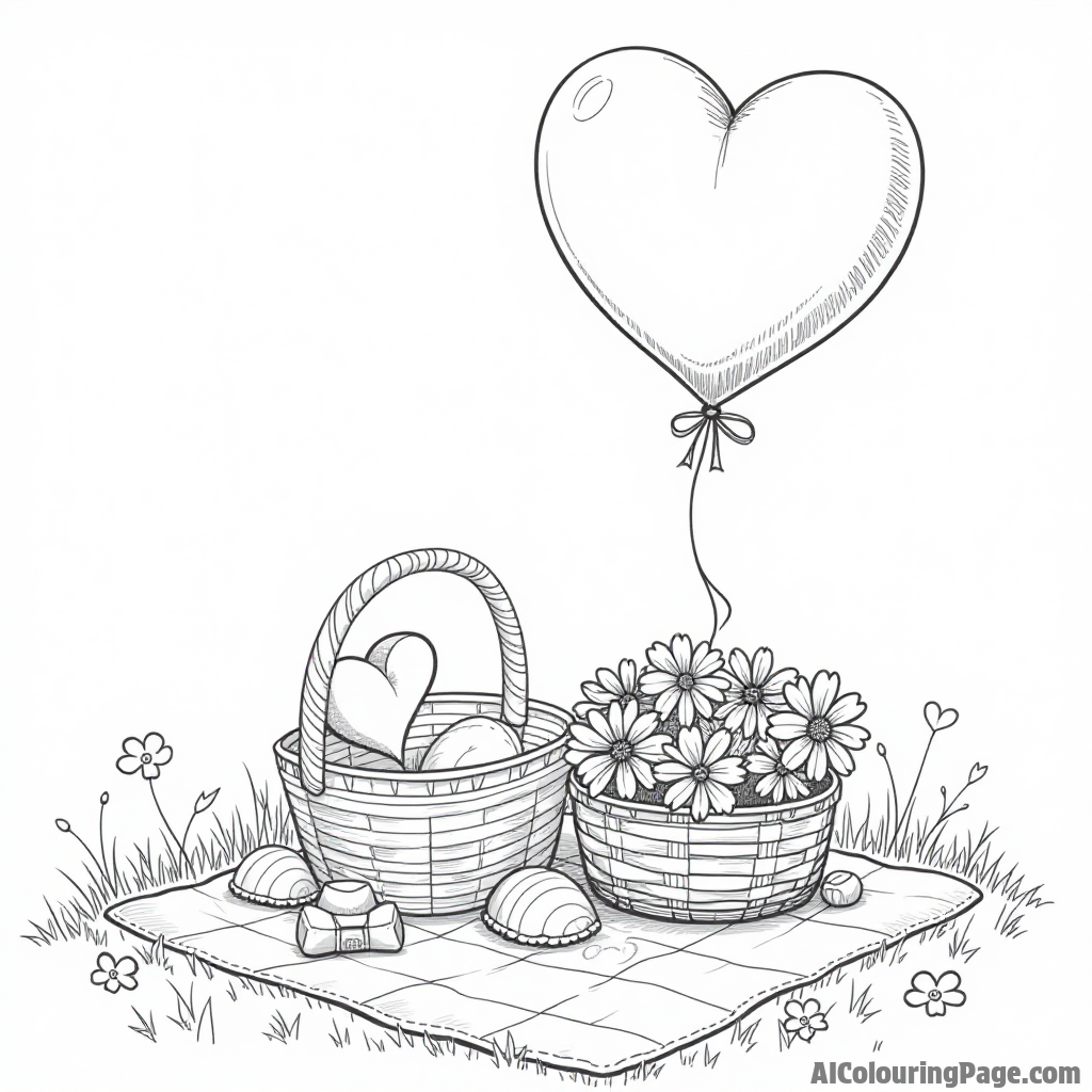 Free Valentines day Coloring Pages