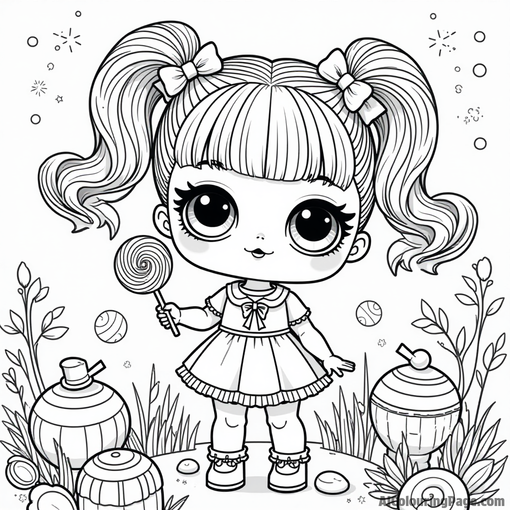 Free Lol Doll Coloring Pages