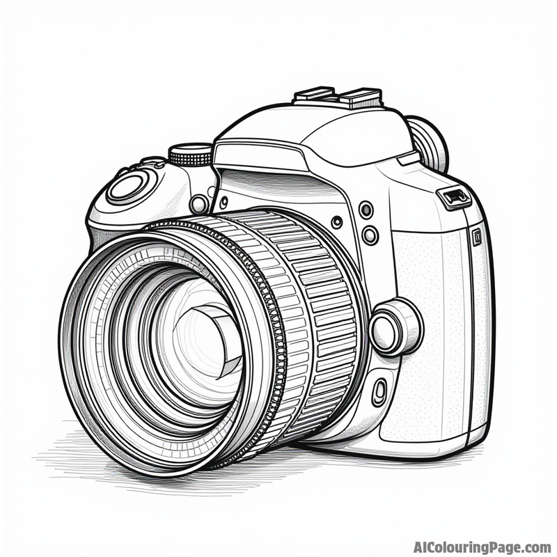 A digital camera with its flash on