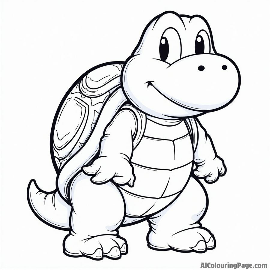 Koopa Troopa in a shell