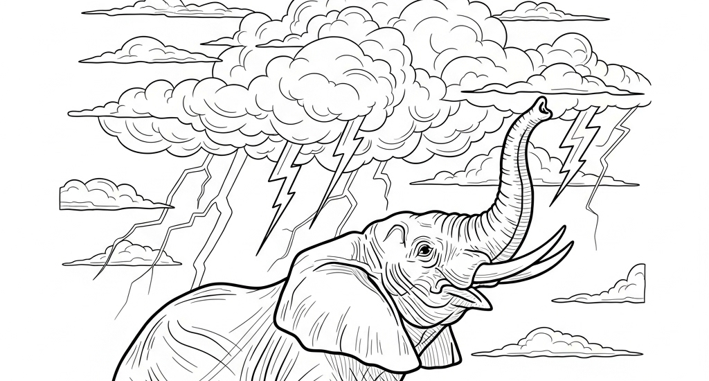 Print 68 Free Elephant Coloring Pages