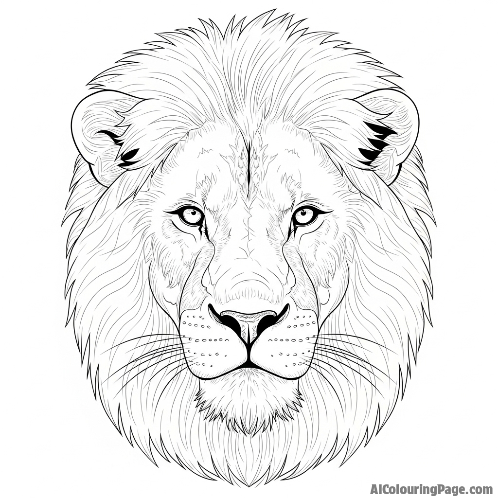 The intense, focused gaze of a lion captured in a hyper-realistic pencil drawing.