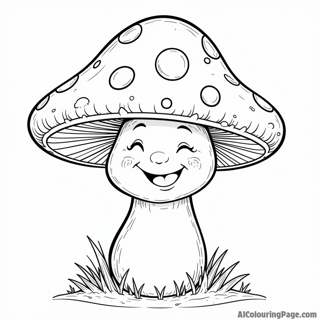 20 Magical Mushroom Coloring Pages: Forest Friends and Fungus Adventures!