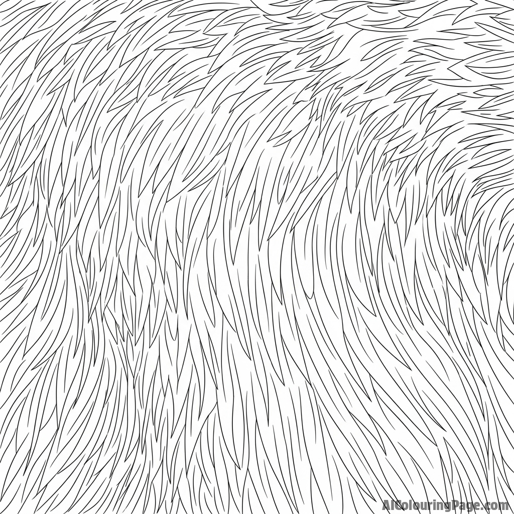 A macro shot of a monkey's fur, showing intricate texture and individual strands.