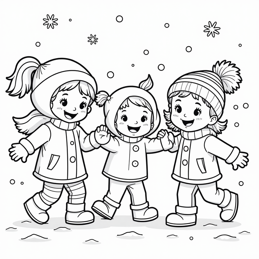 Rainbow Friends having a snowball fight