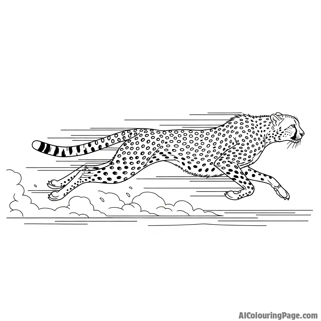 69 Cheetah Coloring Pages (100% Free)