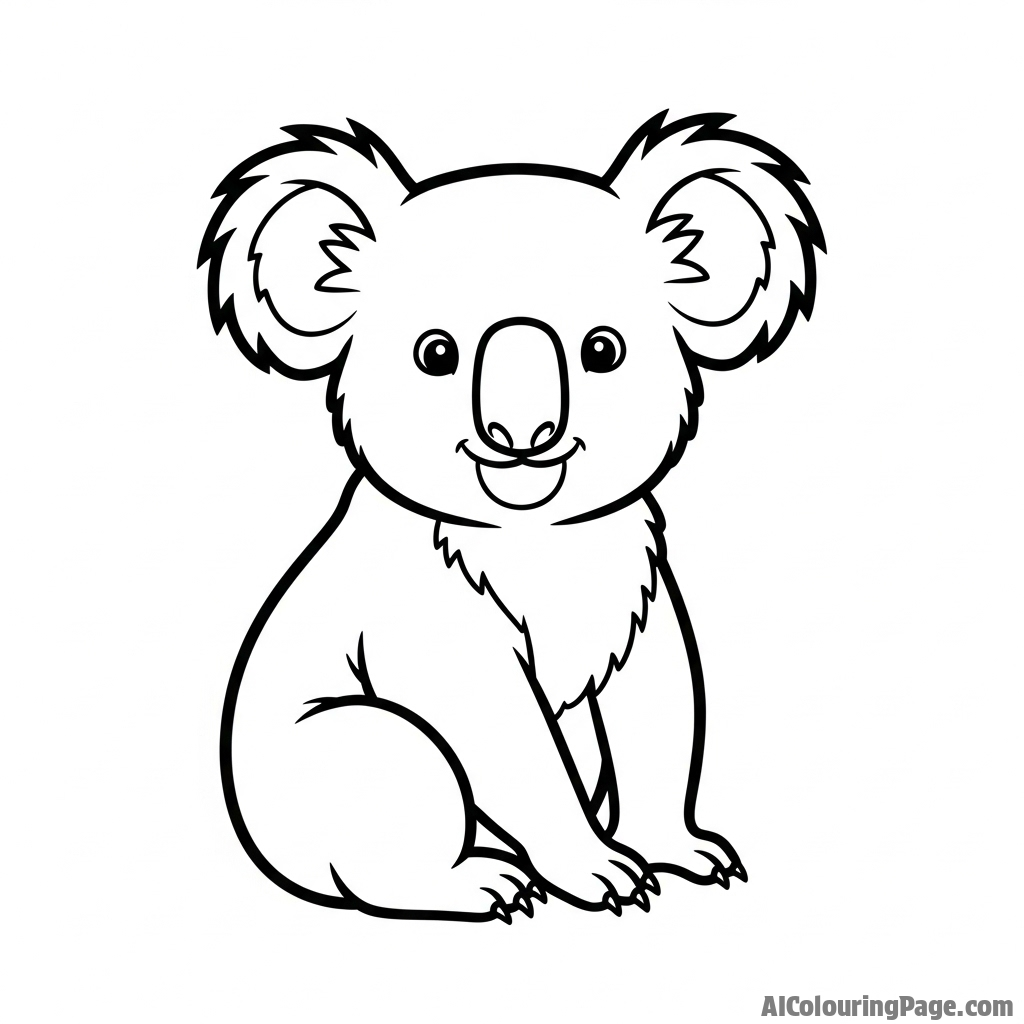 A high-contrast, chiaroscuro photograph of a koala.