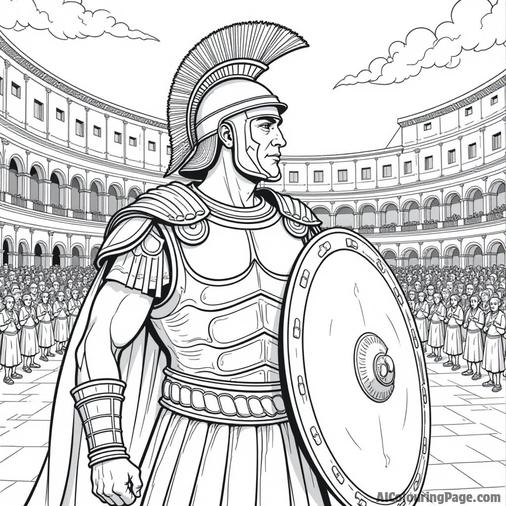 Free Roman Empire Coloring Pages