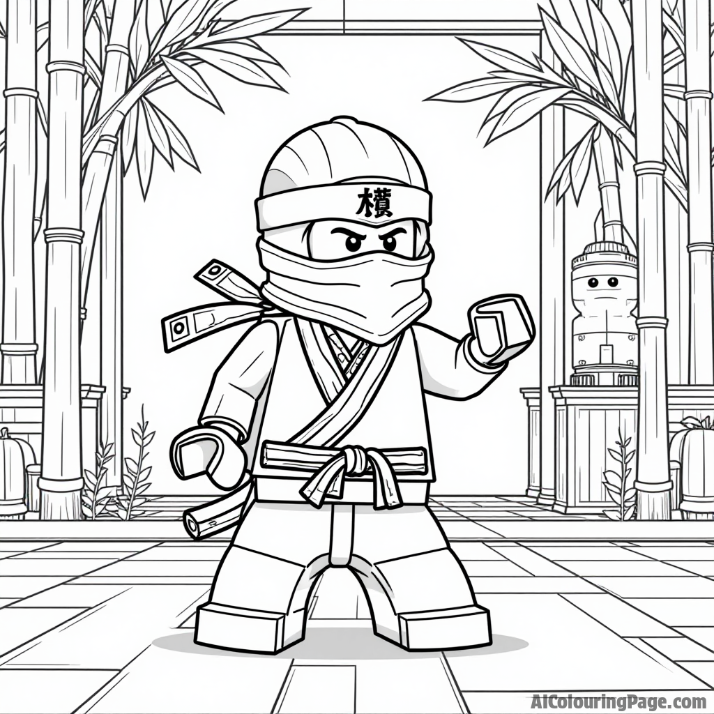 Free Lego Ninjago Coloring Pages