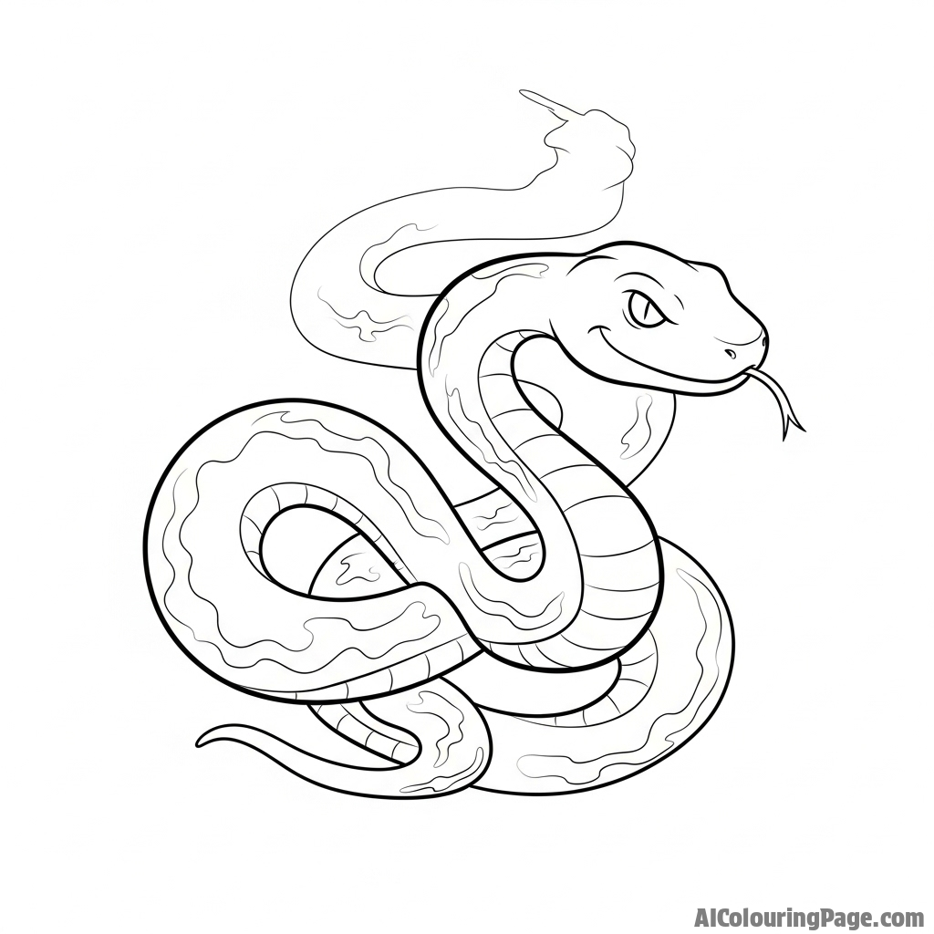 A snake made of pure shadow, with indistinct, shifting edges against a lit surface.