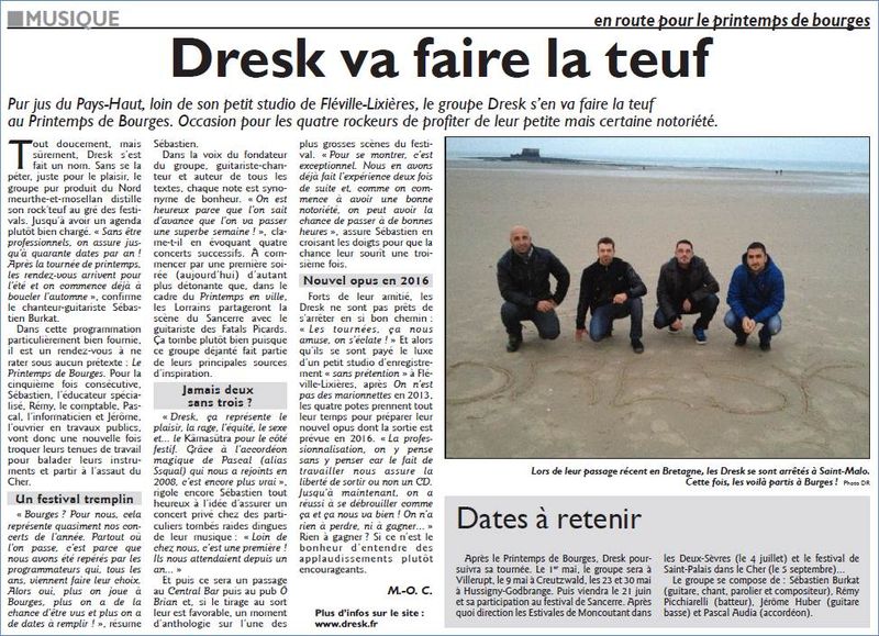 DRESK va faire la teuf
