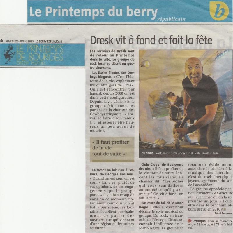 Le Printemps de Bourges (édition 2015)