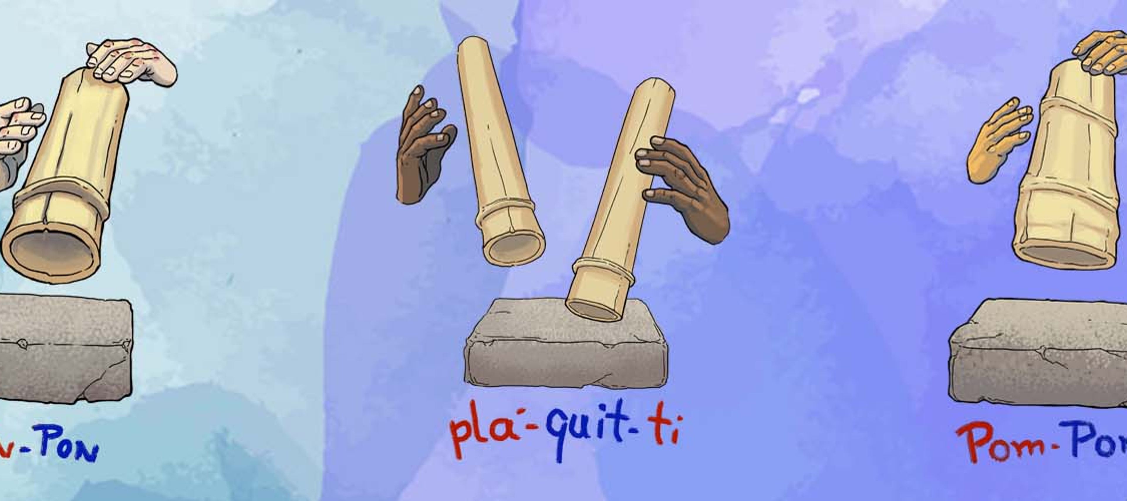 Quitiplás: Deep Listening and Rhythm Building with Afro-Venezuelan Bamboo Drums From Barlovento