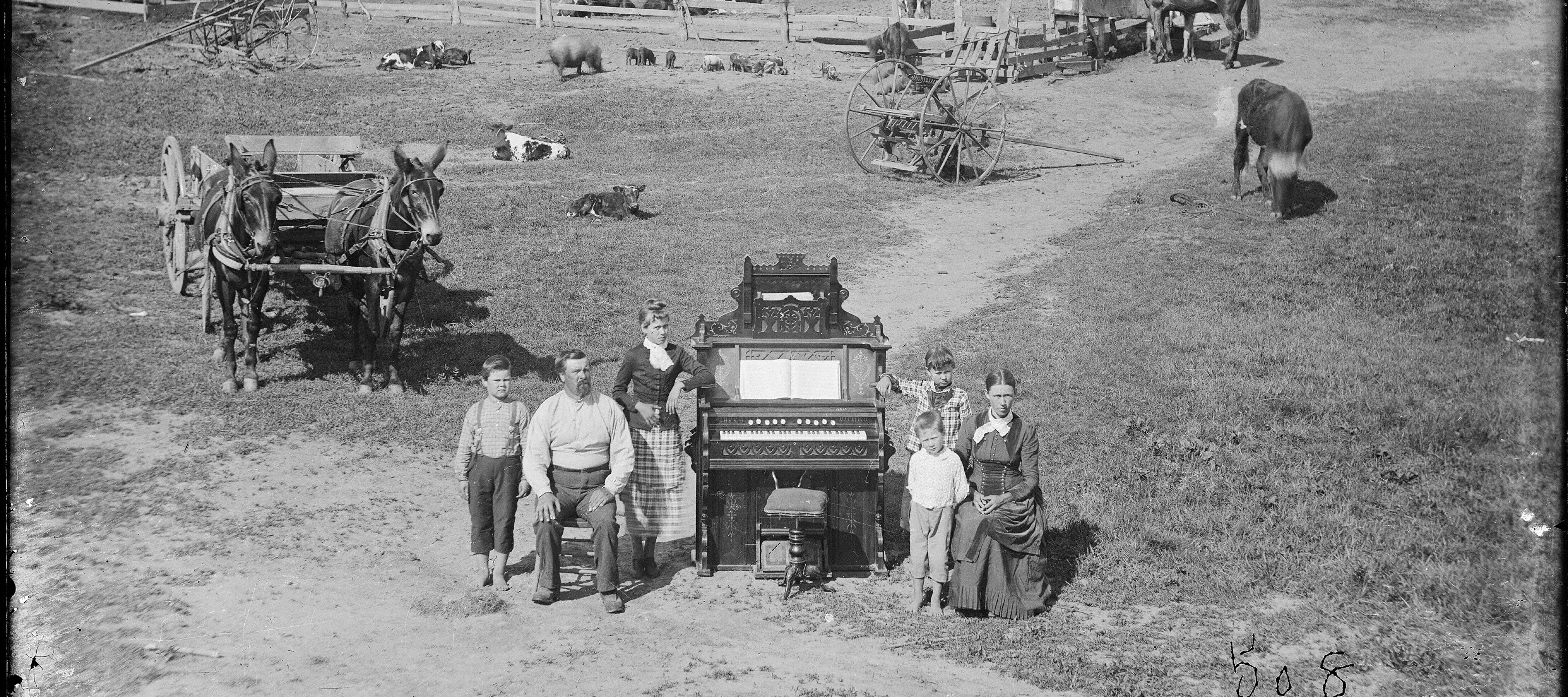The Homestead Act featuring Cowboy Songs collected by John Lomax