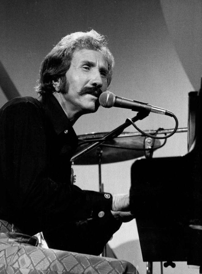 Marty Robbins performing on stage during a 1973 television appearance