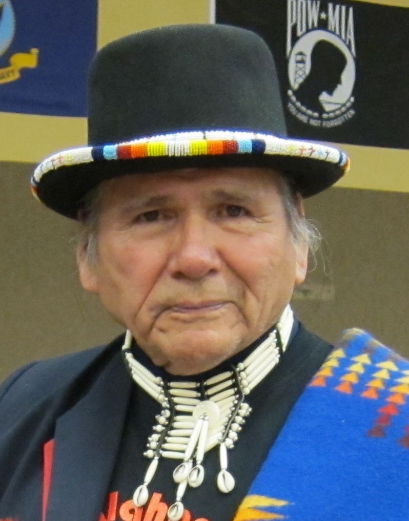 Photo of Native American activist Dennis Banks