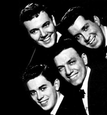 1957 publicity photo of the vocal group The Four Esquires