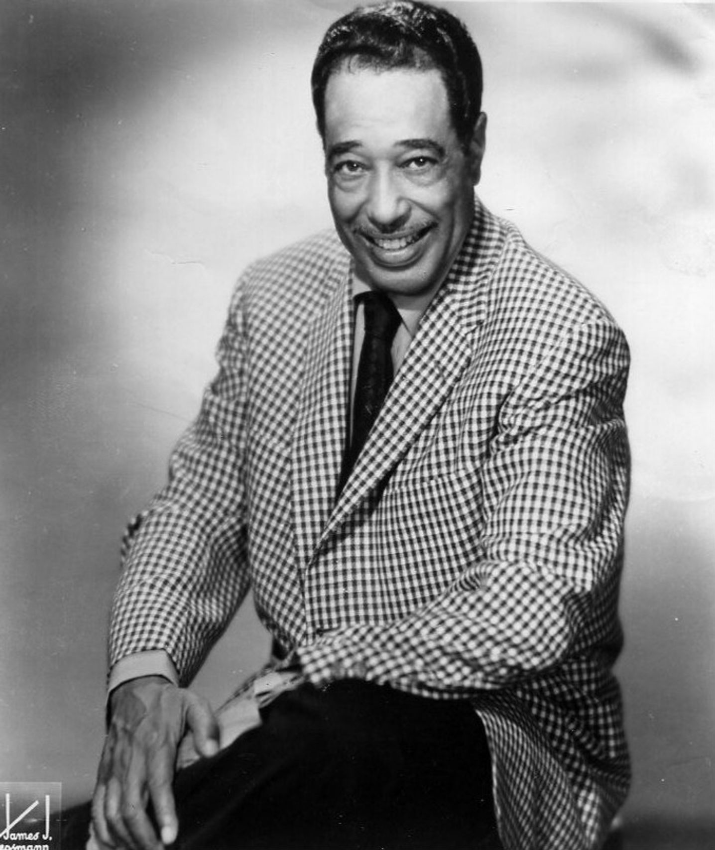 Photo of jazz bandleader Duke Ellington