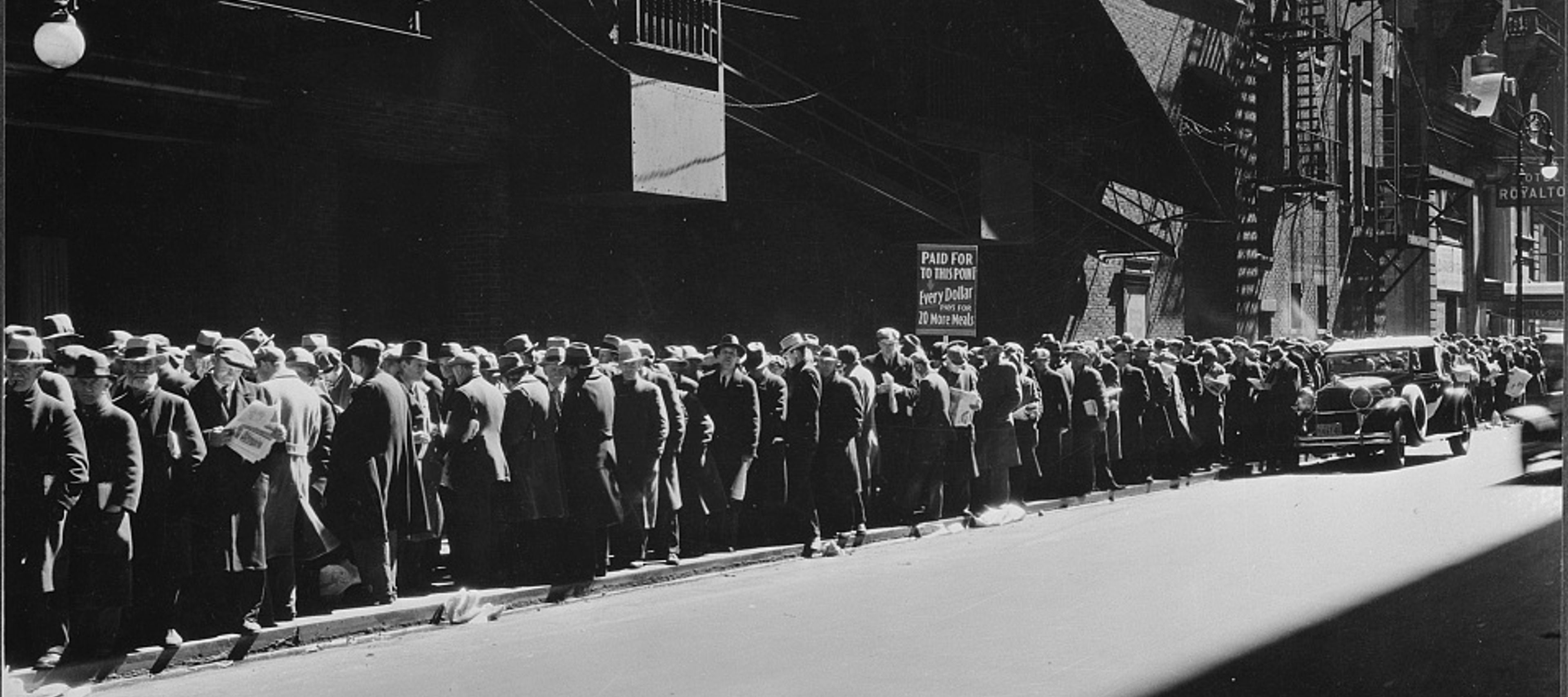 The Great Depression featuring Blues and Jazz songs of the 1930s