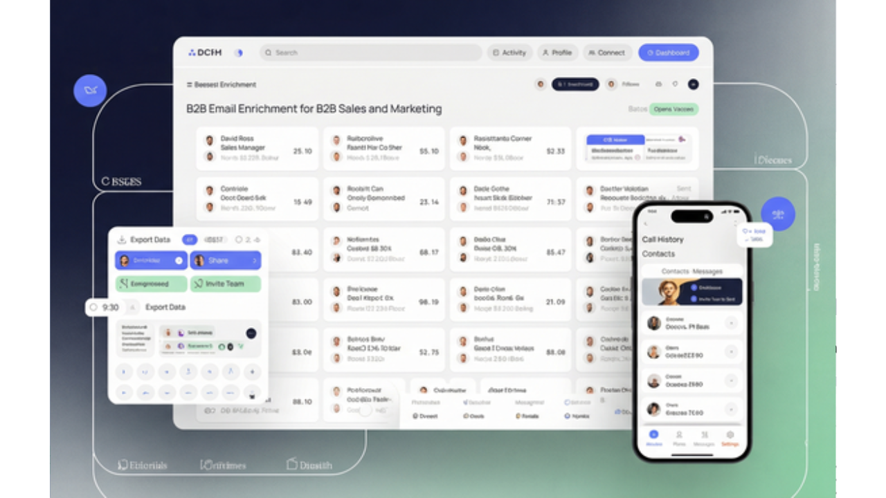 B2B Email Enrichment Tool for Agencies and SaaS Teams