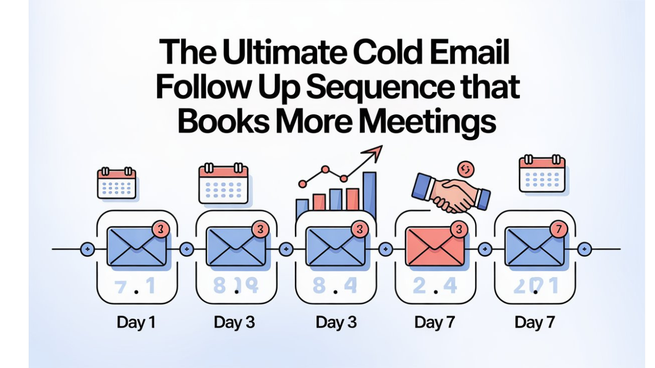 The Ultimate Cold Email Follow Up Sequence That Books More Meetings