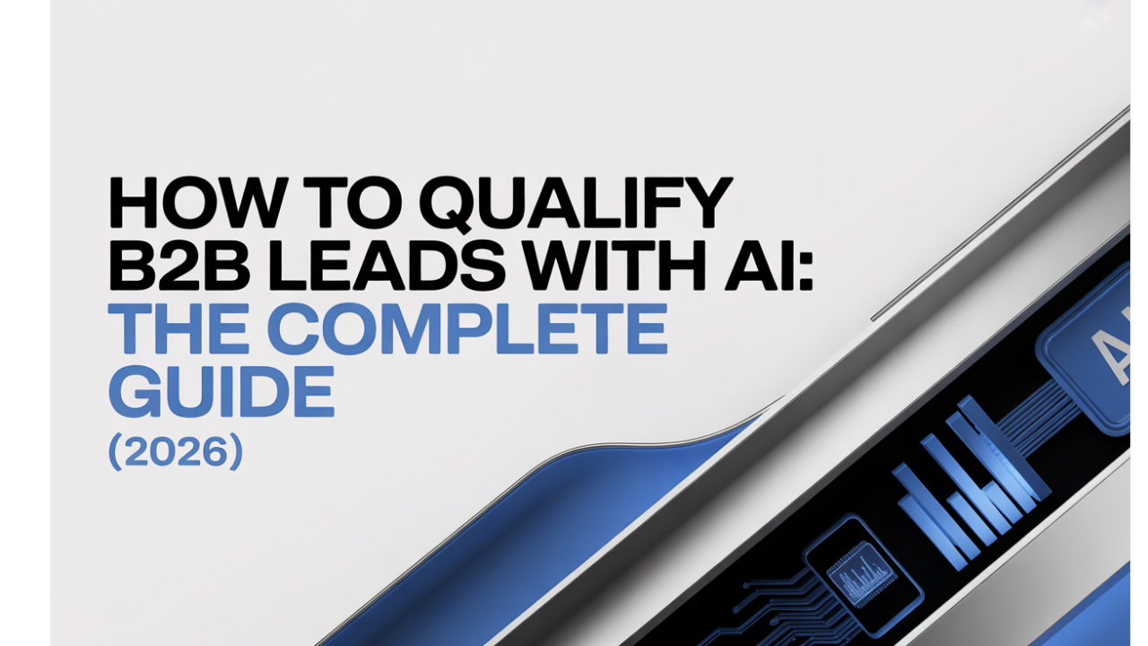 How to Qualify B2B Leads with AI: The Complete Guide (2026)