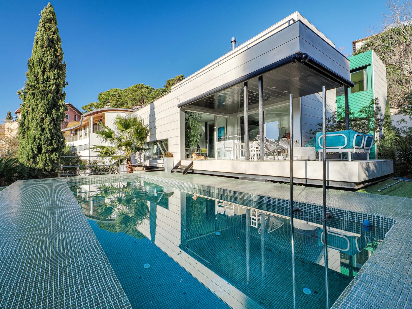 Casa Moderna en Vallvidrera con Piscina y Terrazas-Barcelona — 23