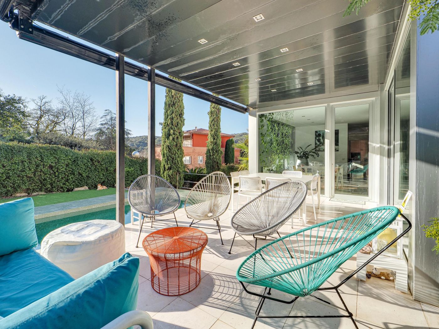 Casa Moderna en Vallvidrera con Piscina y Terrazas-Barcelona — 24