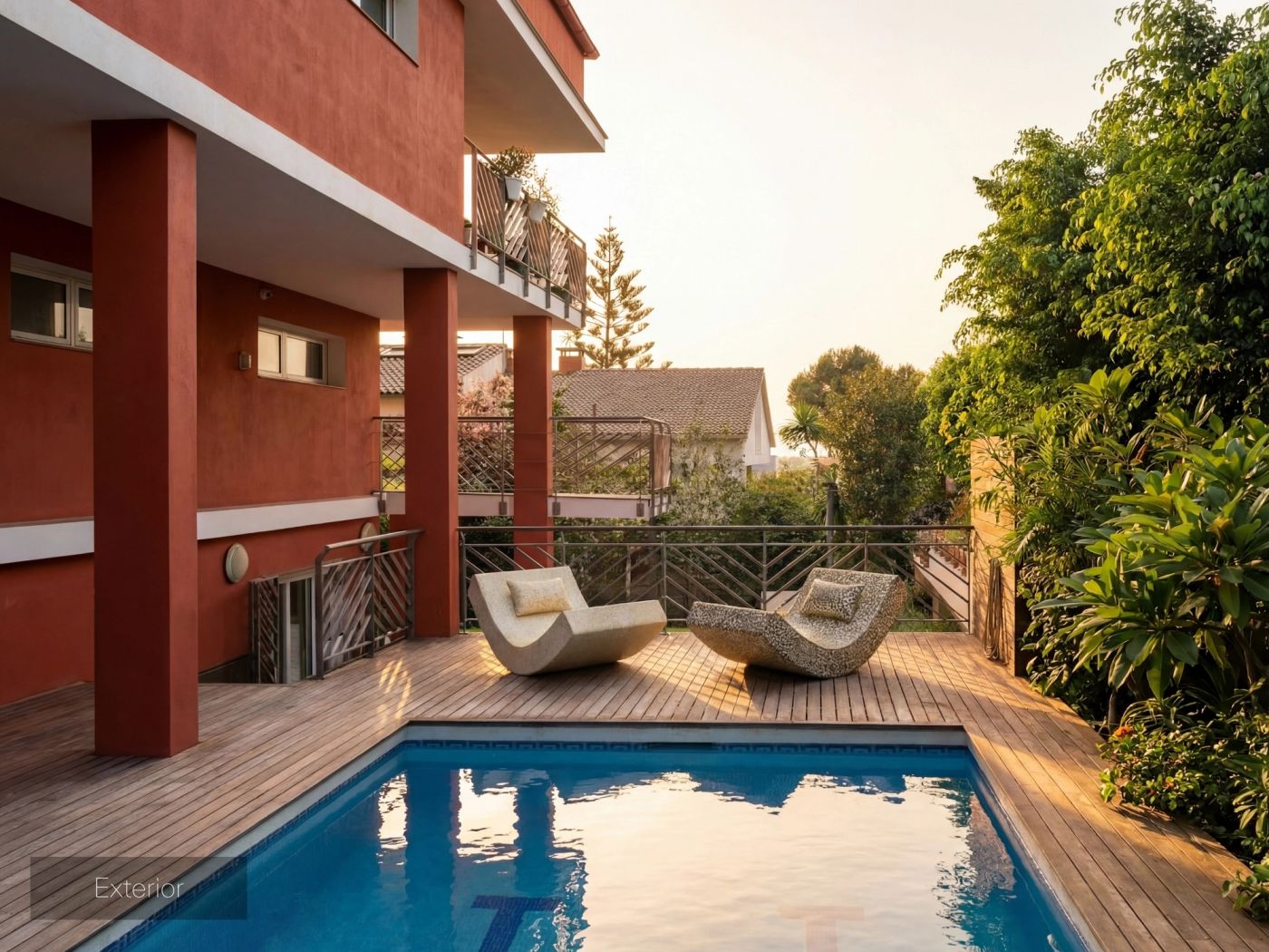 Villa mediterranea en Castelldefels — 2