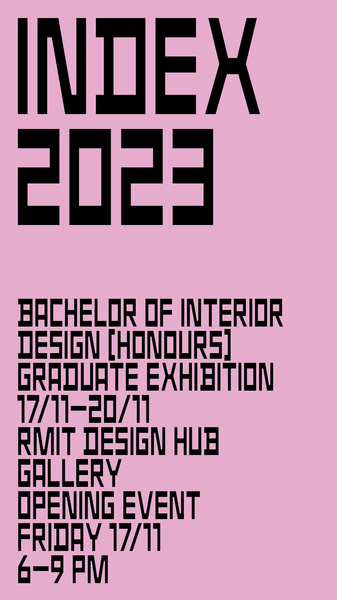 Index: Rmit Interior Design Exhibition – NQQA