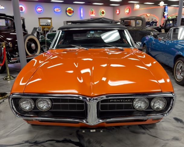 1968 Pontiac Firebird Convertible — museum photo