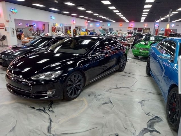 2012 Tesla Model S Signature Performance — museum photo