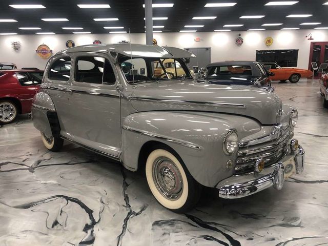 1948 Ford Super Deluxe Sedan — museum photo
