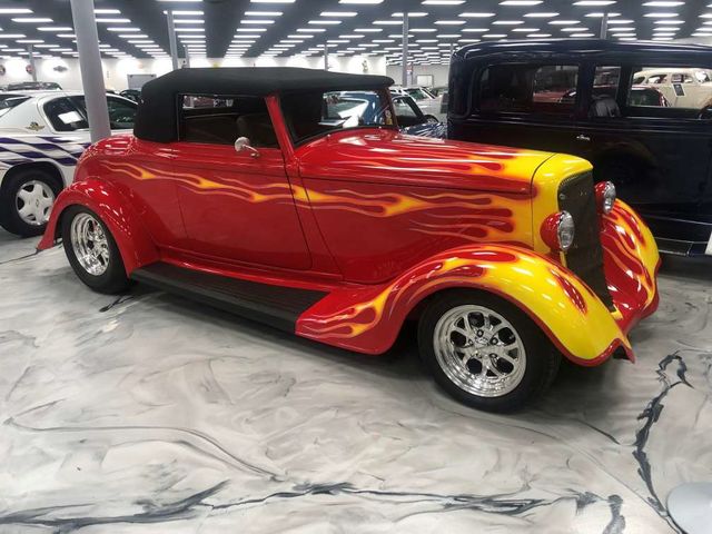 1934 Plymouth 2-Door Custom Street Rod — museum photo