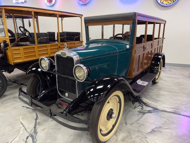 1928 Chevrolet Depot Hack Woody — museum photo