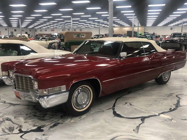 1969 Cadillac DeVille Convertible — museum photo
